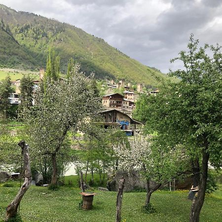 Hotel Mushkudiani Manor Mestia Exterior foto